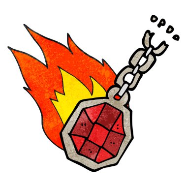 dokulu çizgi film sihirli kolye