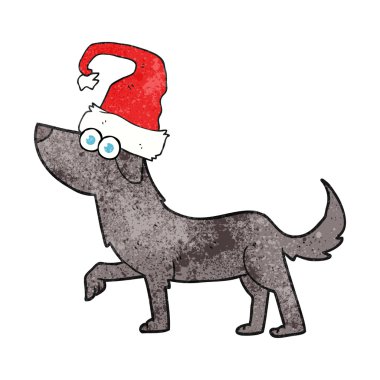 dokulu karikatür köpek