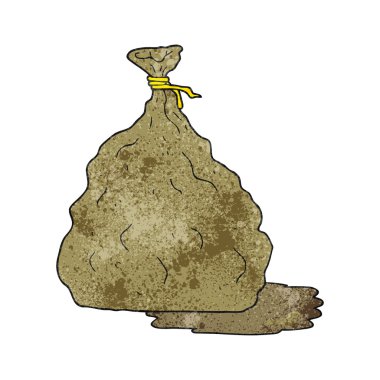 dokulu çizgi film çöp torba bağladılar