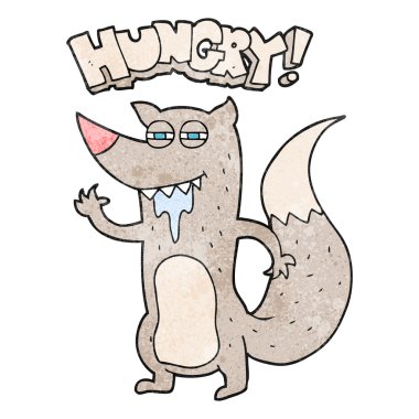 dokulu çizgi film aç kurt