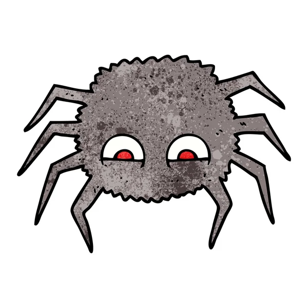 质感的卡通蜘蛛 — 图库矢量图片