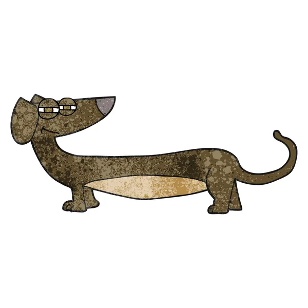 Είδος γερμανικού κυνηγετικού σκύλου ελαστικοποιημένων κινουμένων σχεδίων — Διανυσματικό Αρχείο