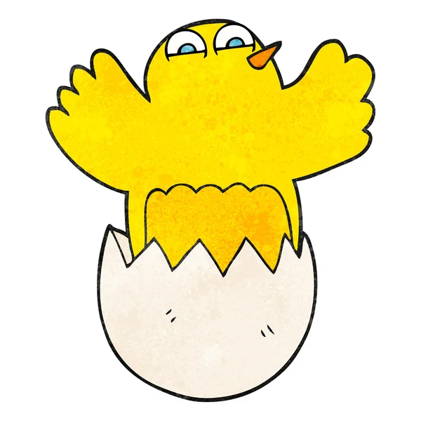 Yumurta kuluçkalık dokulu çizgi film — Stok Vektör
