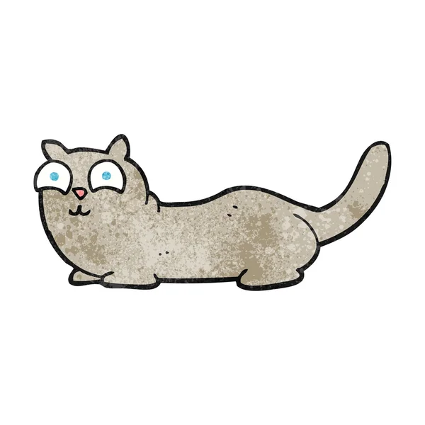 Textur tecknad katt — Stock vektor