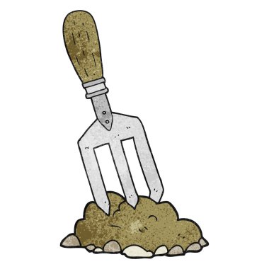 doku karikatür Bahçe çatal