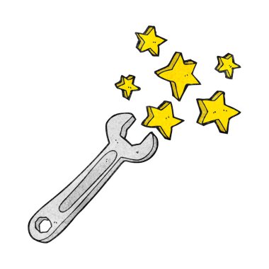 doku karikatür somun anahtarı