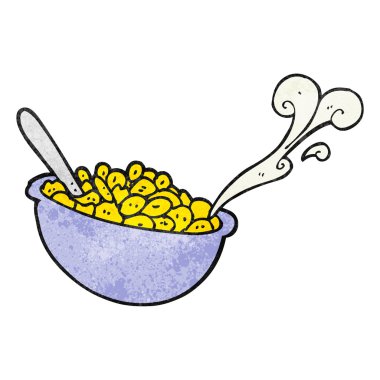 doku karikatür kase mısır gevreği