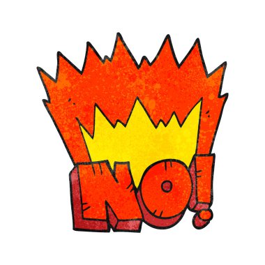 çizgi film hayır doku! Not