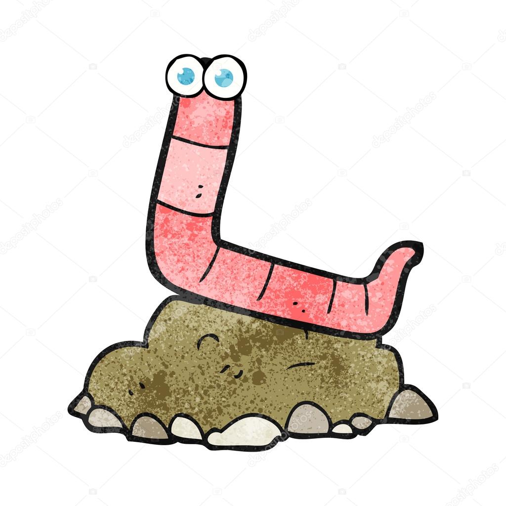 texture cartoon worm