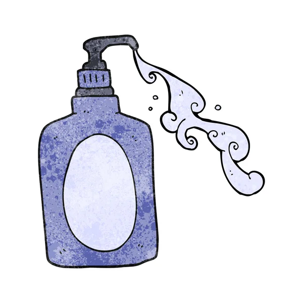 Textura dibujos animados mano jabón chorros — Vector de stock
