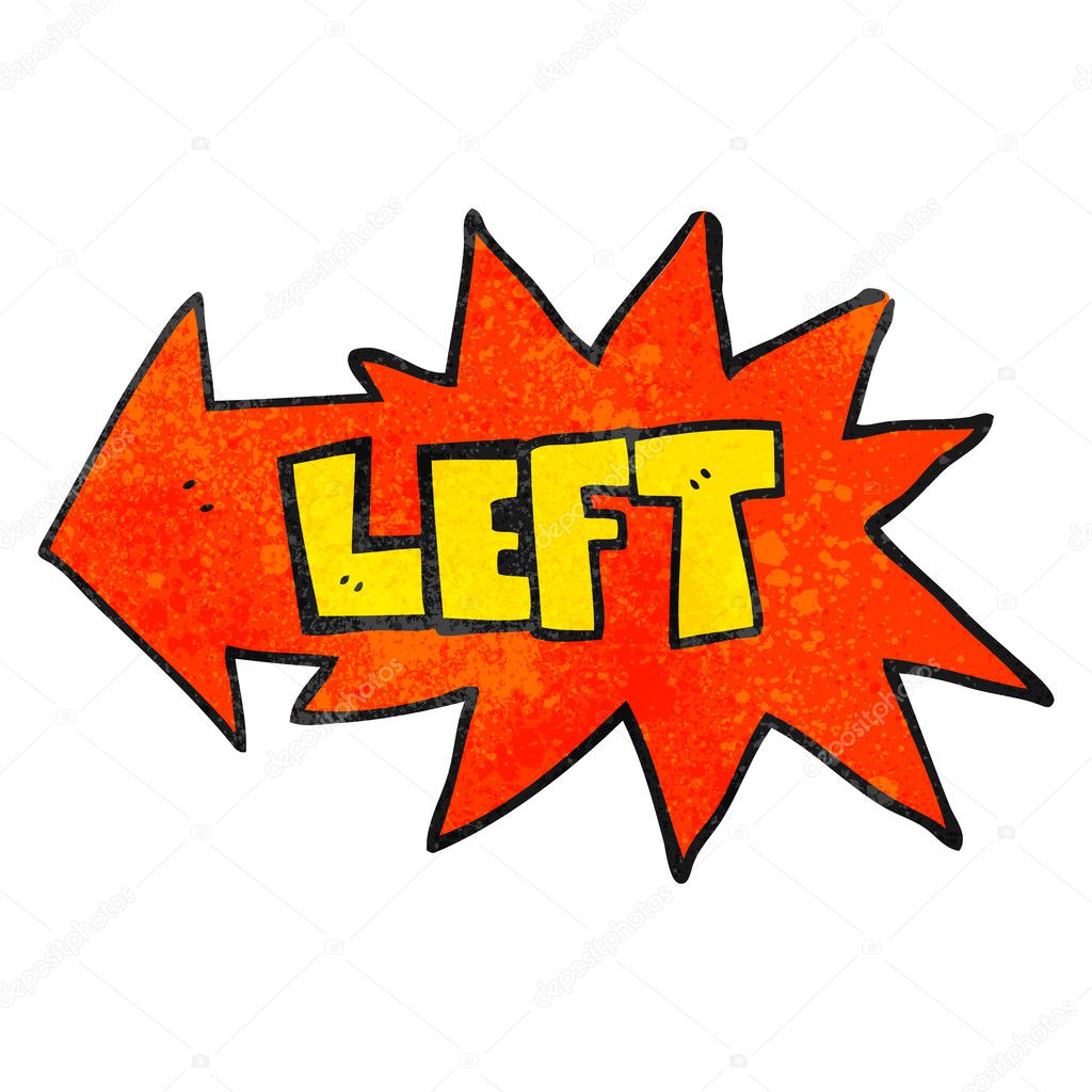Texture cartoon left symbol stock vector by lineartestpilot 96122262
