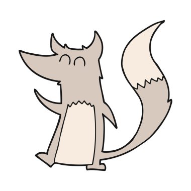 çizgi film küçük kurt