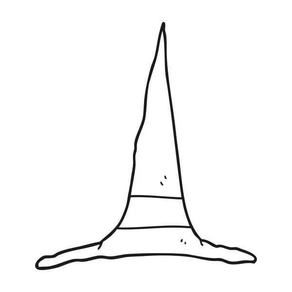 Dibujado a mano alzada en blanco y negro — Vector de stock