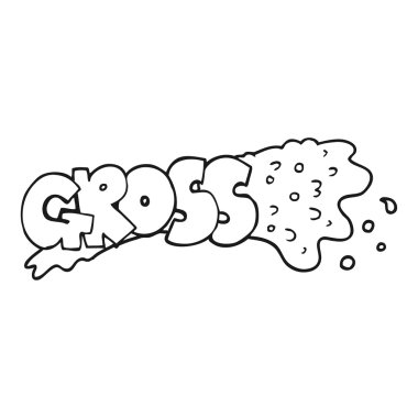 Brüt serbest el çekilmiş düşünce balonu 