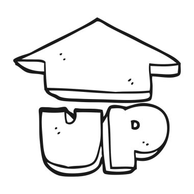 serbest el çekilmiş siyah beyaz 