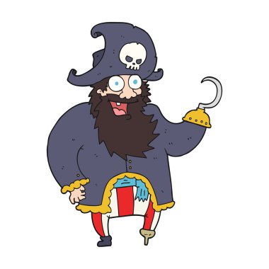 çizgi film korsan Kaptan