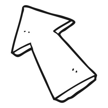 çizgi film ok simgesi