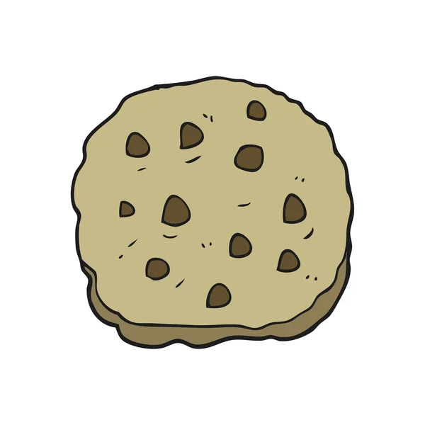 Galleta de dibujos animados dibujado a mano alzada — Vector de stock