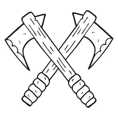 siyah beyaz çizgi film eksenleri