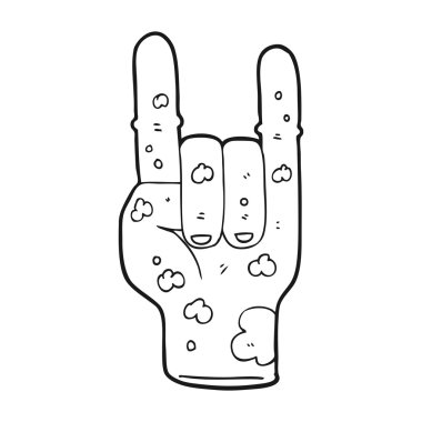 serbest el çekilmiş siyah beyaz 