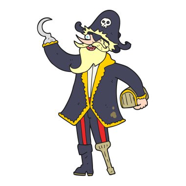 çizgi film korsan Kaptan