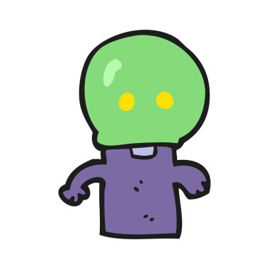 küçük yabancı çizgi film