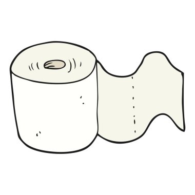 karikatür tuvalet kağıdı