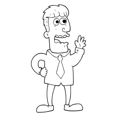 serbest el çekilmiş siyah beyaz 