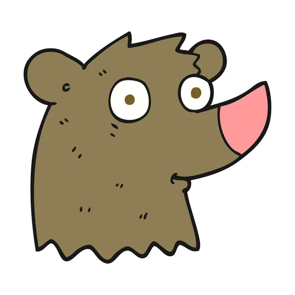 Urso desenho animado desenhado à mão livre —  Vetores de Stock