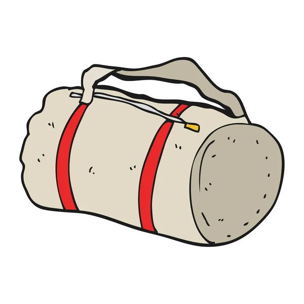 Мультфільм спортивна сумка — стоковий вектор