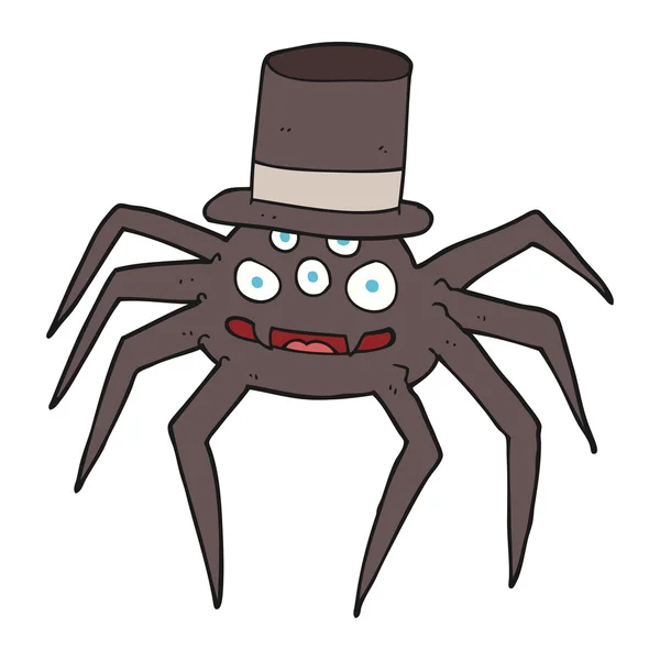 Kreskówka halloween pająk — Wektor stockowy