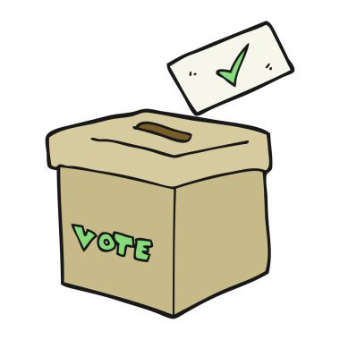 çizgi film oy sandığı