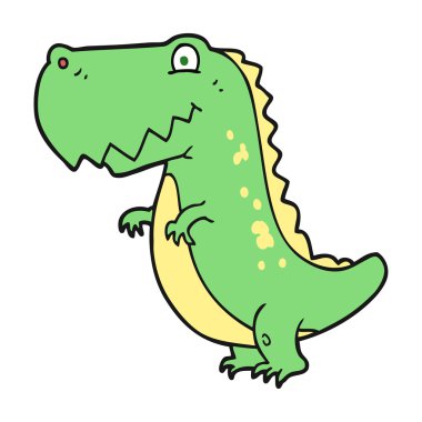 serbest çizgi film dinozor