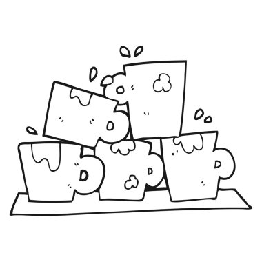 serbest el çekilmiş siyah beyaz 