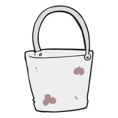 serbest çizim karikatür kova