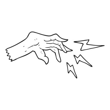 serbest el çekilmiş siyah beyaz 