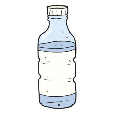 çizgi film su şişesi