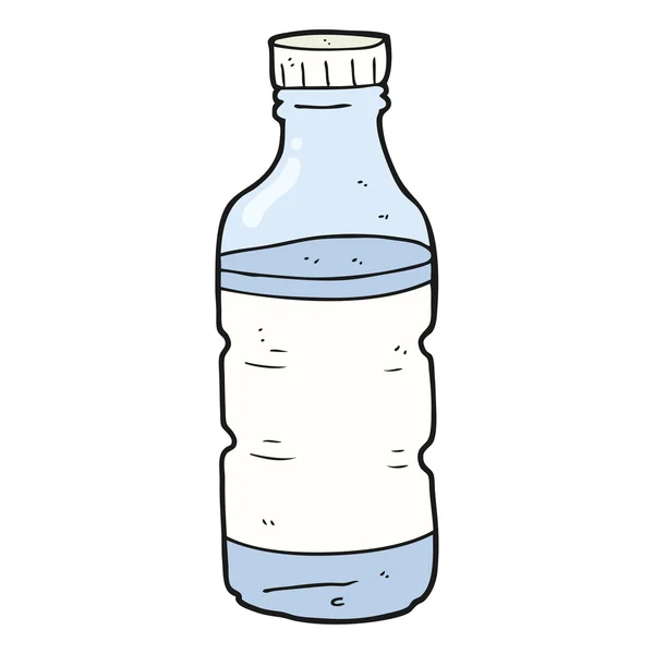 Dibujos animados botella de agua — Archivo Imágenes Vectoriales