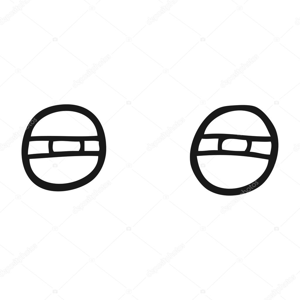 Freehand drawn black and white Stock Vector by ©lineartestpilot 96264468