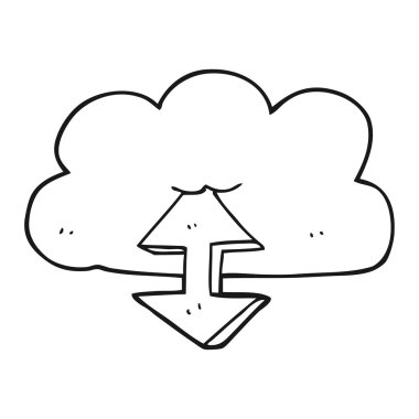 serbest el çekilmiş siyah beyaz 