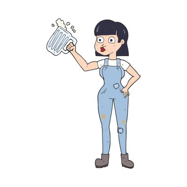 bira kadınla çizgi film