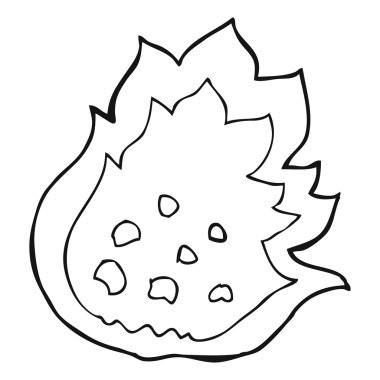 serbest el çekilmiş siyah beyaz 