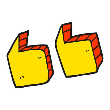 çizgi film tırnak işaretleri