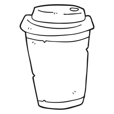 taza de café de la historieta