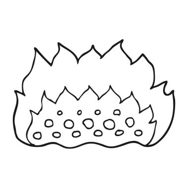 serbest el çekilmiş siyah beyaz 