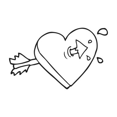 serbest el çekilmiş siyah beyaz 