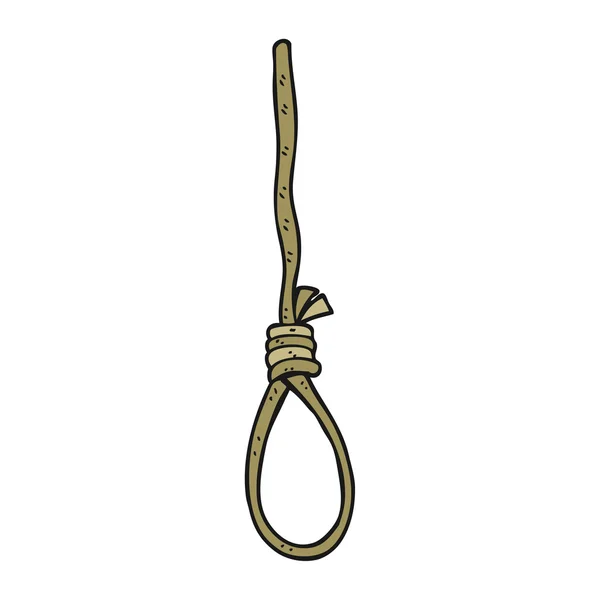 Hangman's noose z kreskówek — Wektor stockowy