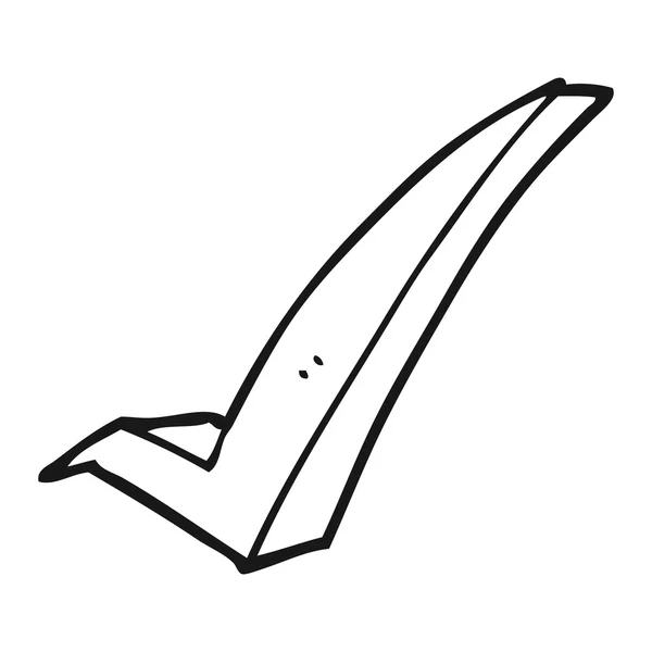 Dibujado a mano alzada en blanco y negro — Vector de stock