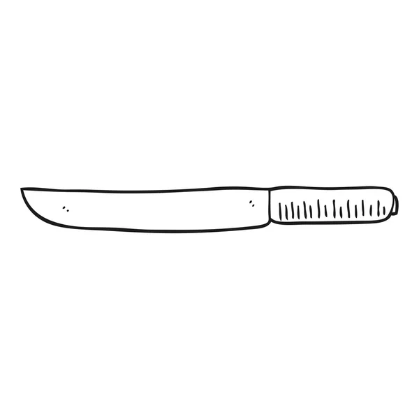 Cuchillo plegable de dibujos animados — Vector de stock