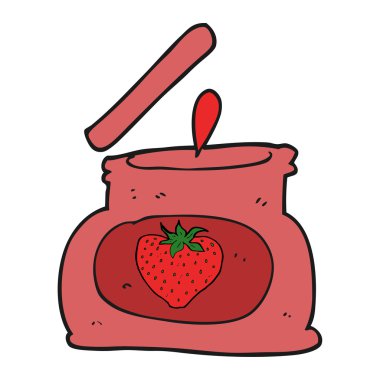 çizgi film haşhaş kavanoz reçel